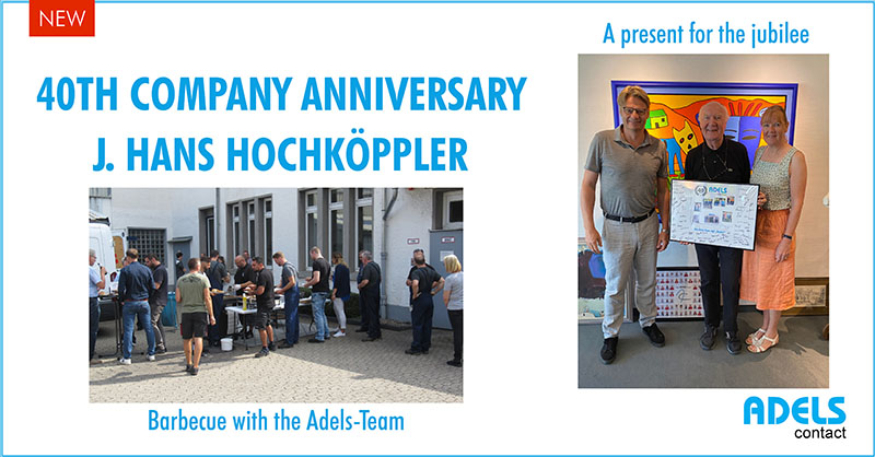 40th company anniversary J. Hans Hochköppler